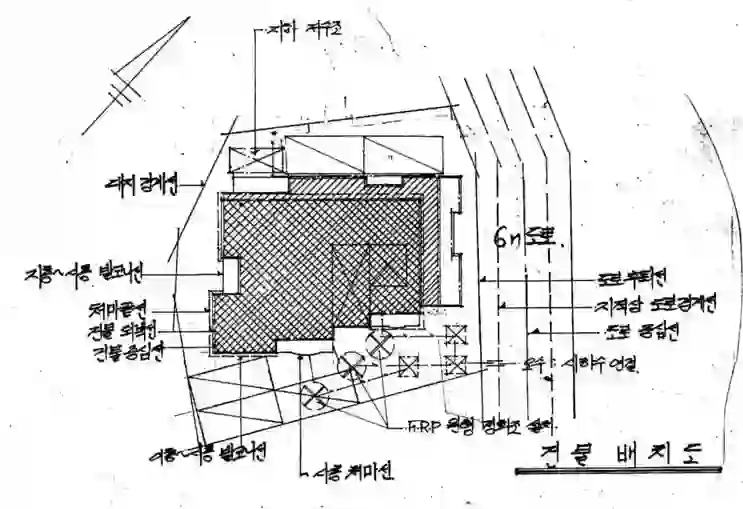현대빌라 배치도 이미지